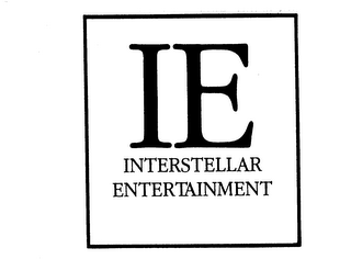 IE INTERSTELLAR ENTERTAINMENT logo
