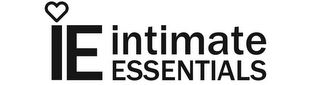 IE INTIMATE ESSENTIALS logo