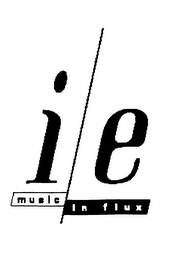 I/E MUSIC IN FLUX logo