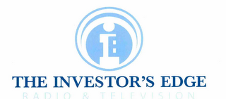 IE THE INVESTOR'S EDGE RADIO & TELEVISION logo