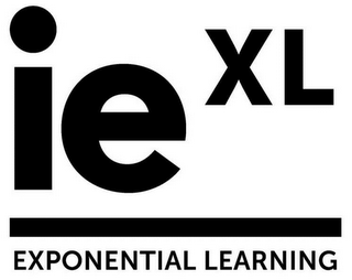 IE XL EXPONENTIAL LEARNING logo