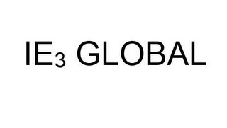 IE3 GLOBAL logo