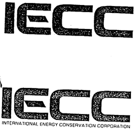 IECC INTERNATIONAL ENERGY CONSERVATION CORPORATION logo