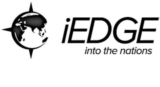 IEDGE INTO THE NATIONS logo