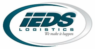 IEDS LOGISTICS WE MAKE IT HAPPEN logo