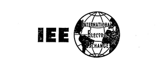 IEE INTERNATIONAL ELECTRO EXCHANGE logo