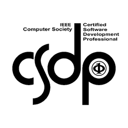 IEEE COMPUTER SOCIETY CSDP 1 CERTIFIED SOFTWARE DEVELOPMENT PROFESSIONAL logo