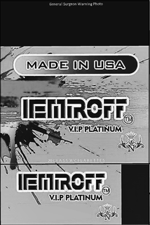 IEMIROFF MADE IN USA V.I.P PLATINUM 20 CLASS 'A' CIGARETTES N logo