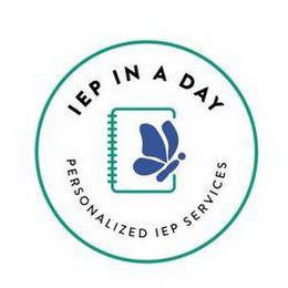 IEP IN A DAY, PERSONALIZED IEP SERVICES logo