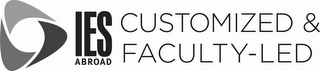 IES ABROAD CUSTOMIZED & FACULTY-LED logo