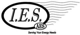 I.E.S. AES SERVING YOUR ENERGY NEEDS logo