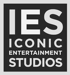 IES ICONIC ENTERTAINMENT STUDIOS logo