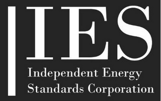 IES INDEPENDENT ENERGY STANDARDS CORPORATION logo