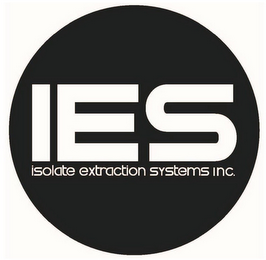 IES ISOLATE EXTRACTION SYSTEMS INC. logo