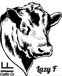 IF CATTLE CO LAZY F logo