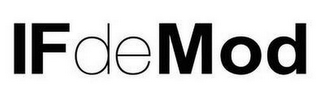IF DE MOD logo