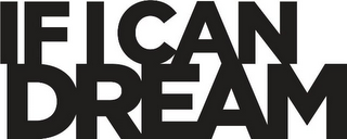 IF I CAN DREAM logo