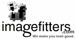 IF IMAGEFITTERS.COM WE MAKE YOU LOOK GOOD. logo