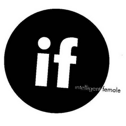 IF INTELLIGENT FEMALE logo