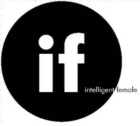 IF INTELLIGENT FEMALE logo