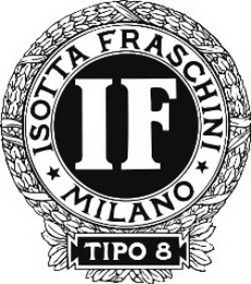 IF ISOTTA FRASCHINI MILANO TIPO 8 logo