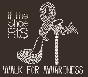 IF THE SHOE FITS WALK FOR AWARENESS logo