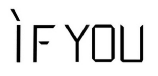 IF YOU logo