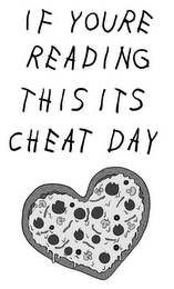 IF YOURE READING THIS ITS CHEAT DAY