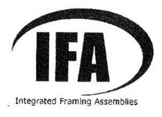 IFA INTEGRATED FRAMING ASSEMBLIES logo