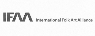 IFAA INTERNATIONAL FOLK ART ALLIANCE logo