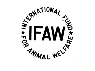 IFAW INTERNATIONAL FUND FOR ANIMAL WELFARE logo
