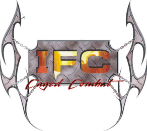 IFC CAGED COMBAT logo