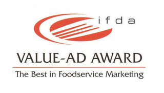 IFDA VALUE-AD AWARD THE BEST IN FOODSERVICE MARKETING logo
