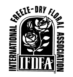 IFDFA INTERNATIONAL FREZE-DRY FLORAL ASSOCIATION logo