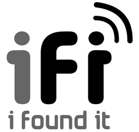 IFI I FOUND IT logo
