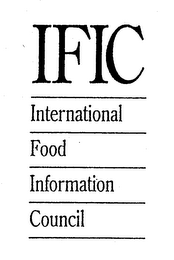 IFIC INTERNATIONAL FOOD INFORMATION COUNCIL logo