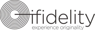 IFIDELITY EXPERIENCE ORIGINALITY logo