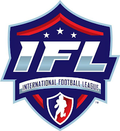 IFL INTERNATIONAL FOOTBALL LEAGUE logo