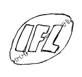 IFL IRONMAN FOOTBALL LEAGUE logo