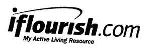 IFLOURISH.COM MY ACTIVE LIVING RESOURCE logo