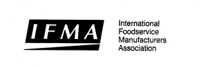 IFMA INTERNATIONAL FOODSERVICE MANUFACTURERS ASSOCIATION logo