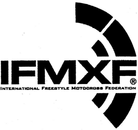 IFMXF INTERNATIONAL FREESTYLE MOTOCROSS FEDERATION logo