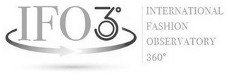 IFO360° INTERNATIONAL FASHION OBSERVATORY 360° logo