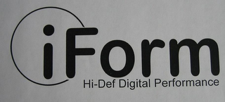 IFORM HI-DEF DIGITAL PERFORMANCE logo