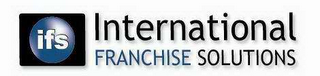 IFS INTERNATIONAL FRANCHISE SOLUTIONS logo