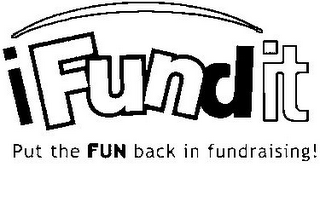 IFUNDIT PUT THE FUN BACK IN FUNDRAISING! logo
