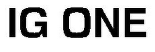 IG ONE logo