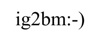 IG2BM:-) logo
