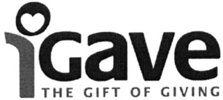 IGAVE THE GIFT OF GIVING logo
