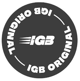 IGB IGB ORIGINAL IGB ORIGINAL logo